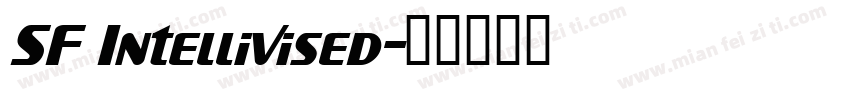 SF Intellivised字体转换